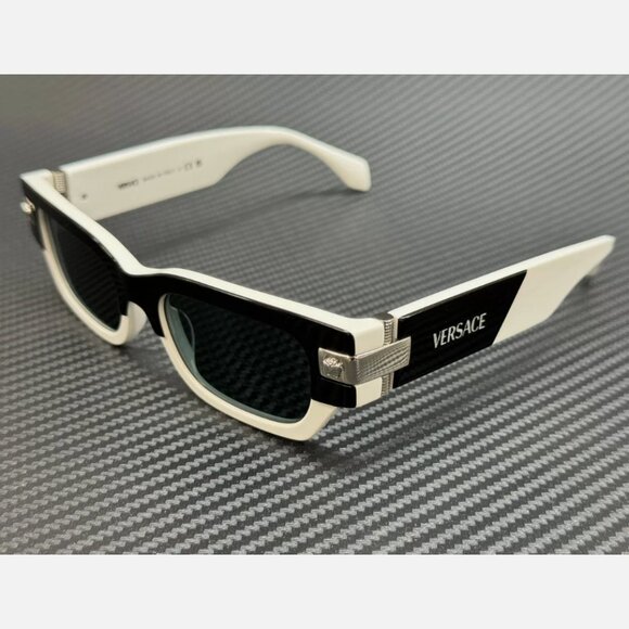 Versace Black Men's 53mm Sunglasses